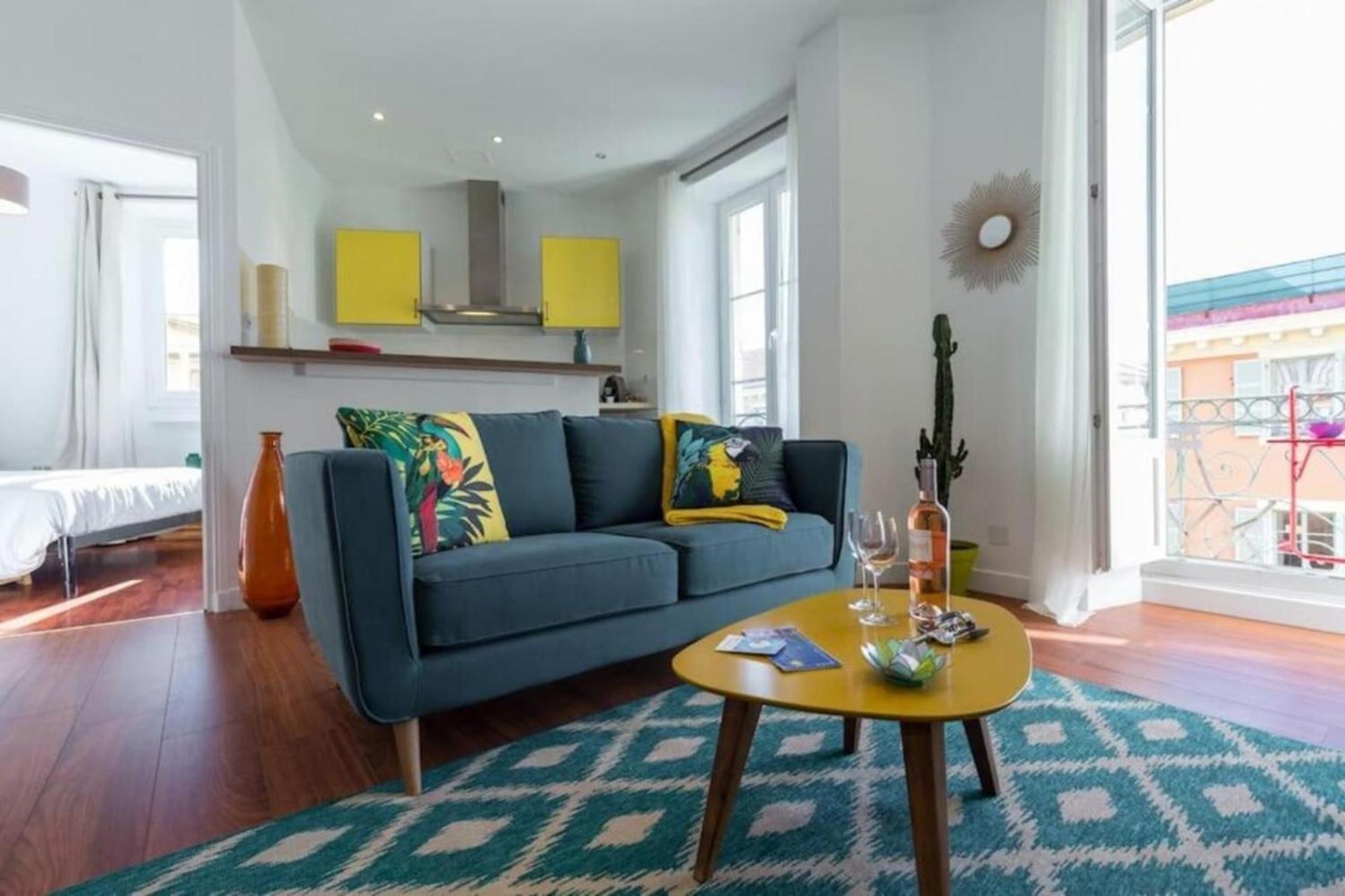 Gioffredo 55 - 2 Beds W Ac On Massena Square Nisa Exterior foto